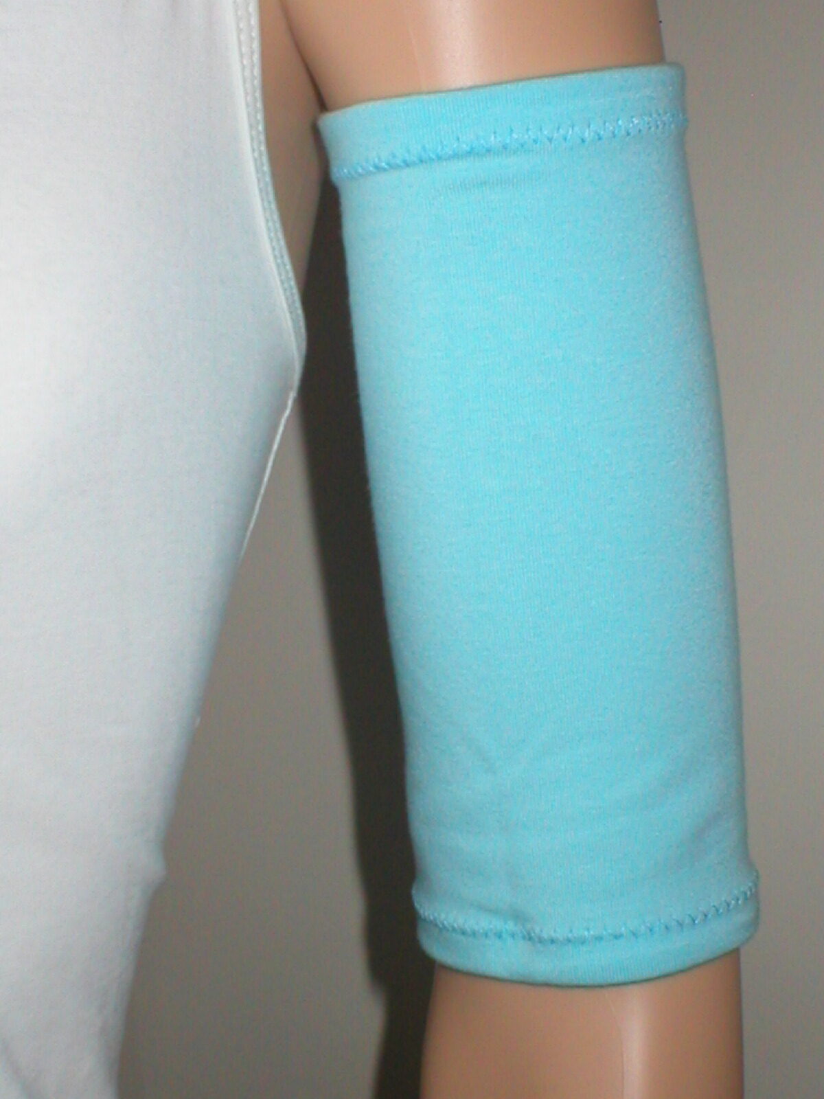 Extra small picc line sleeves for chemo ports etc - Aqua