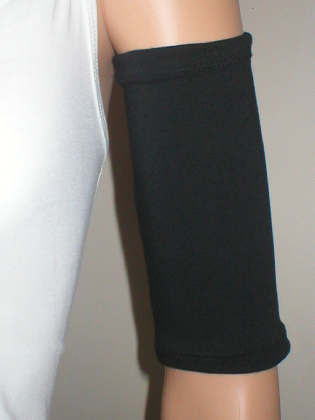 Small picc covers for chemo ports/diabetes monitors etc - Black