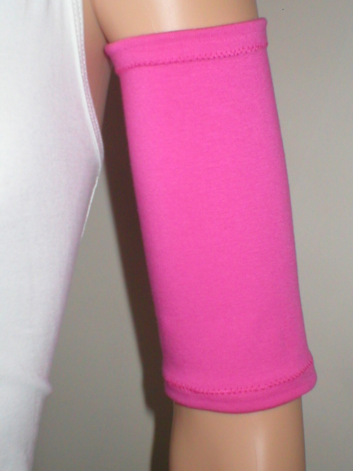 Extra small picc line sleeves for chemo ports etc - Hot pink