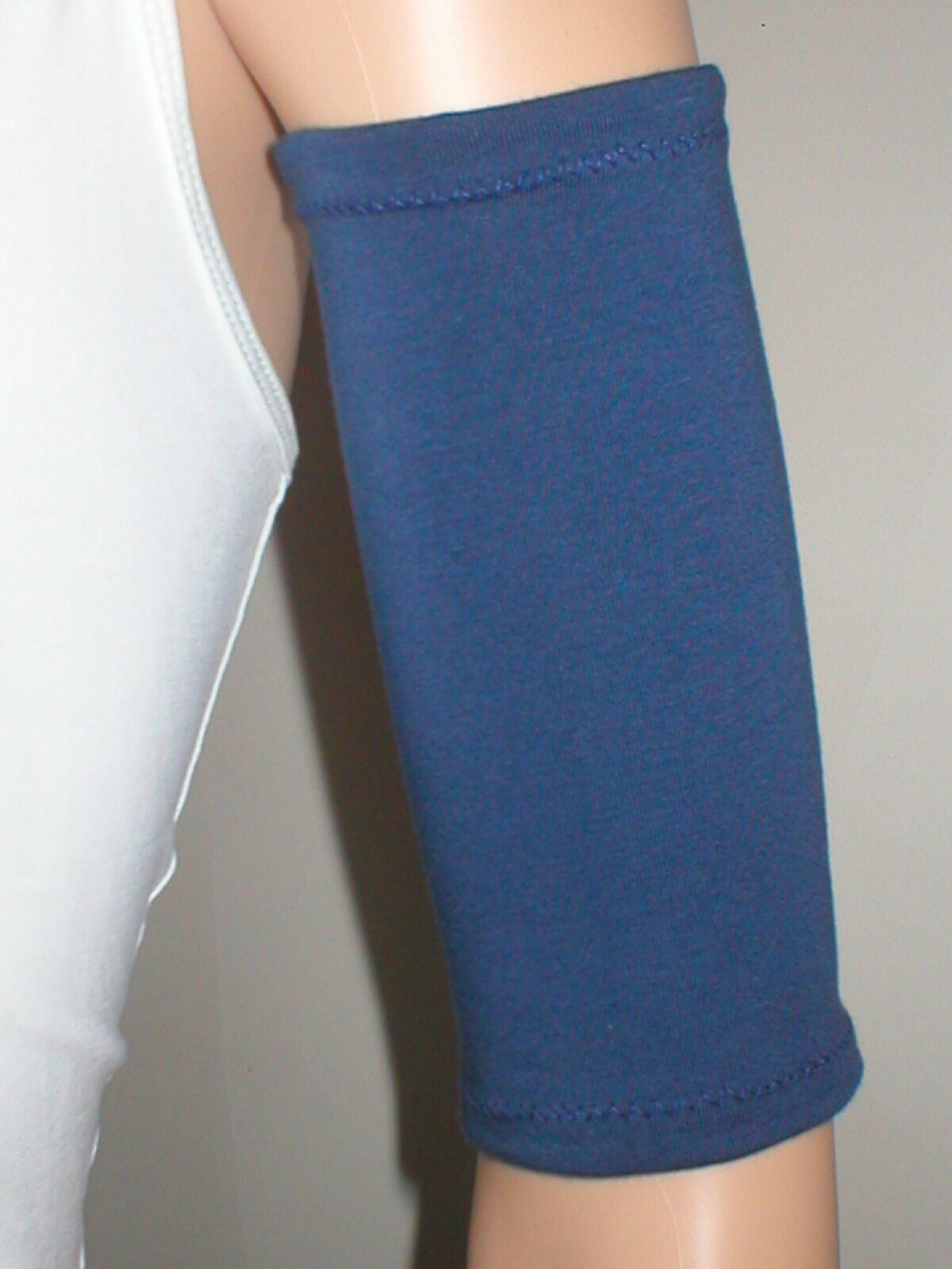 Small picc line cover for chemo ports etc/diabetes monitors etc - Navy