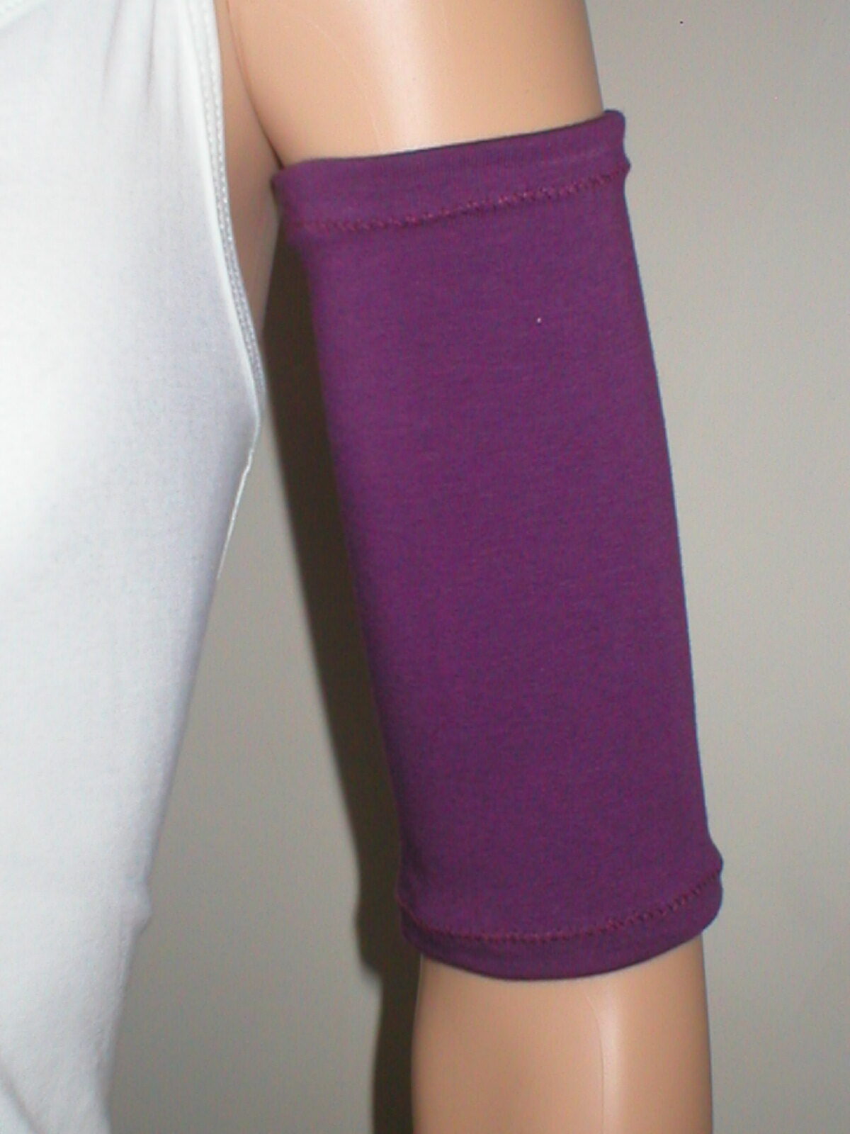 Extra small picc line sleeves for chemo ports etc - Plum